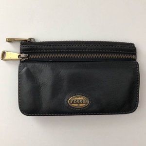 Fossil Leather Clutch Wallet